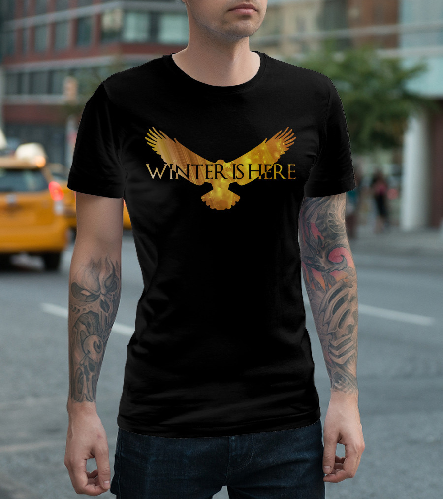 Winter Is Here Gold Eagle T-Shirt