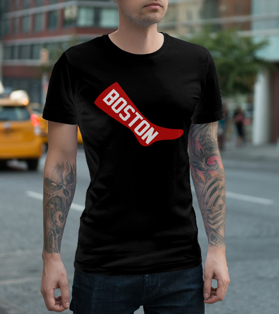 Boston Red Sock Retro Baseball 1908 T-Shirt