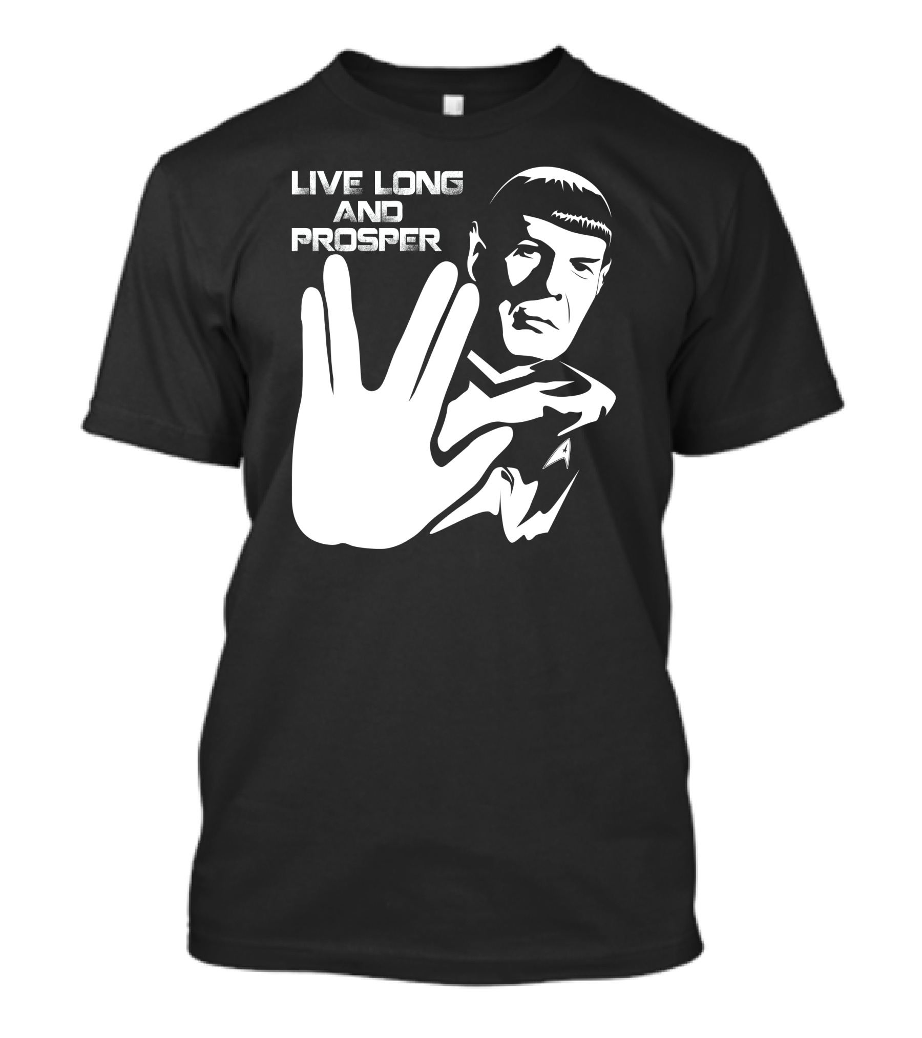 Live Long And Prosper Vulcan Salute T-Shirt
