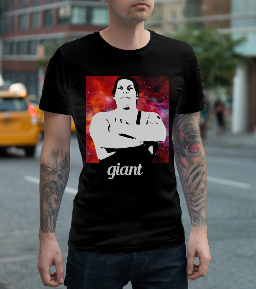 Andre The Giant Cosmic Giant T-Shirt
