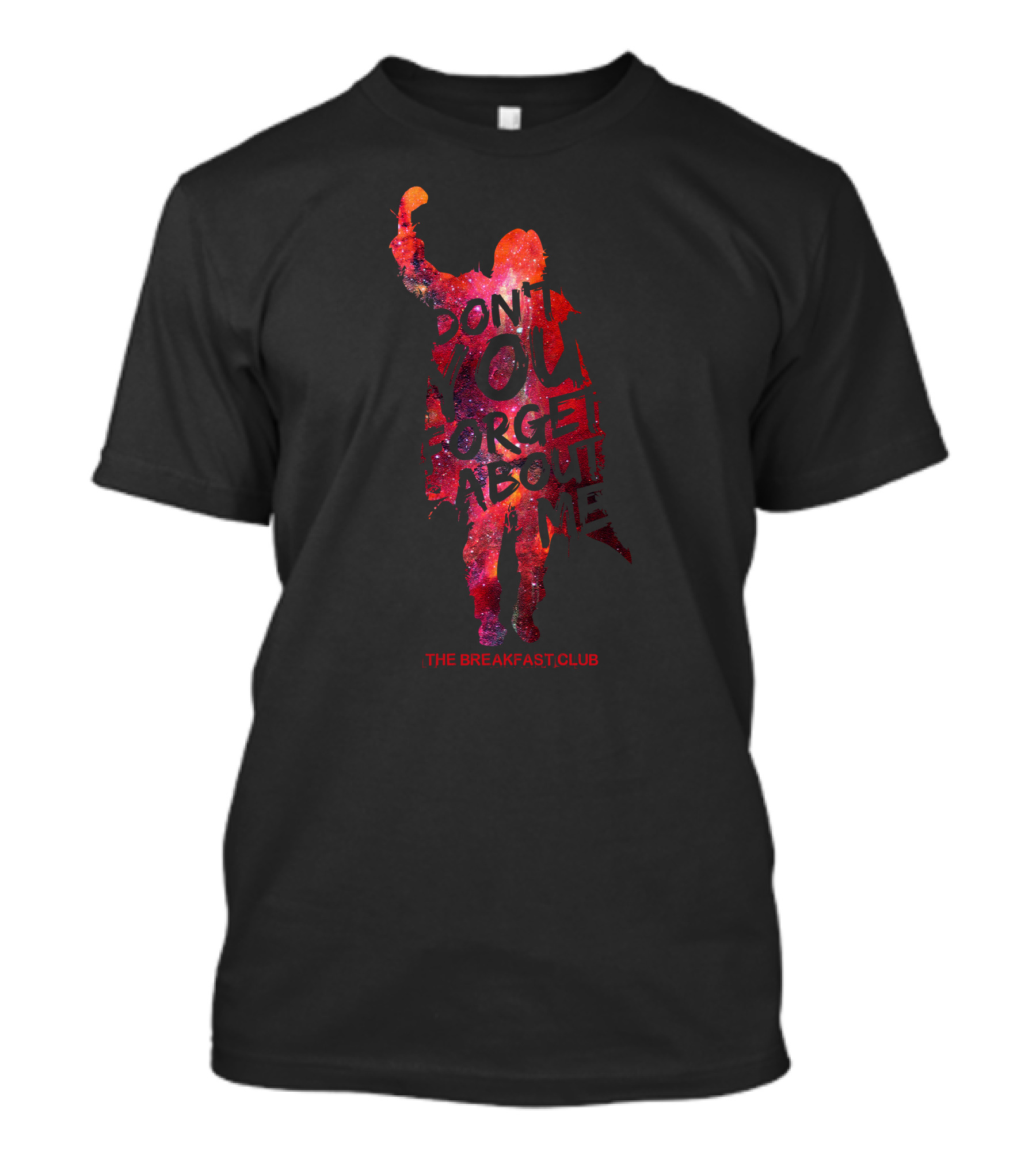 The Breakfast Club Don't You Forget About Me Text T-Shirt