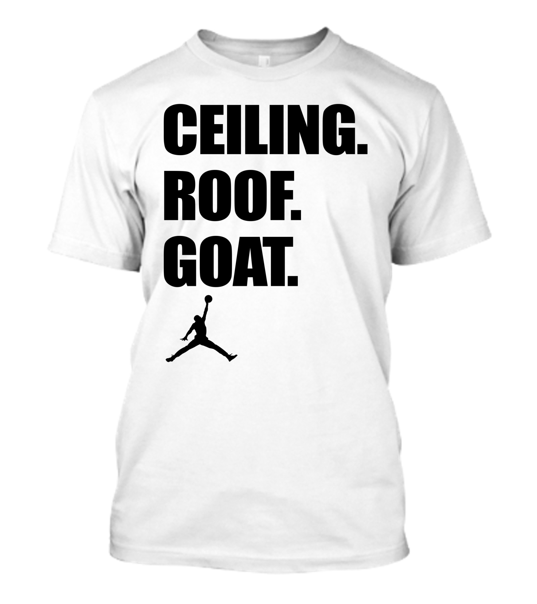 Jordan Ceiling Roof GOAT T-Shirt