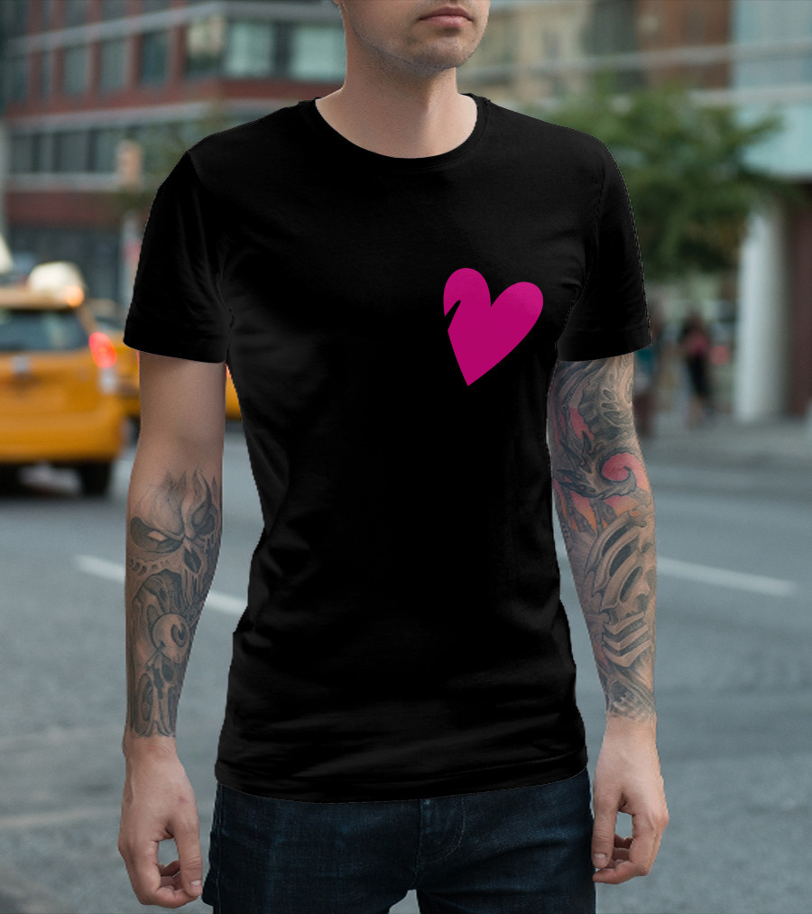 Grl Pwr Heart Design Girl Power T-Shirt