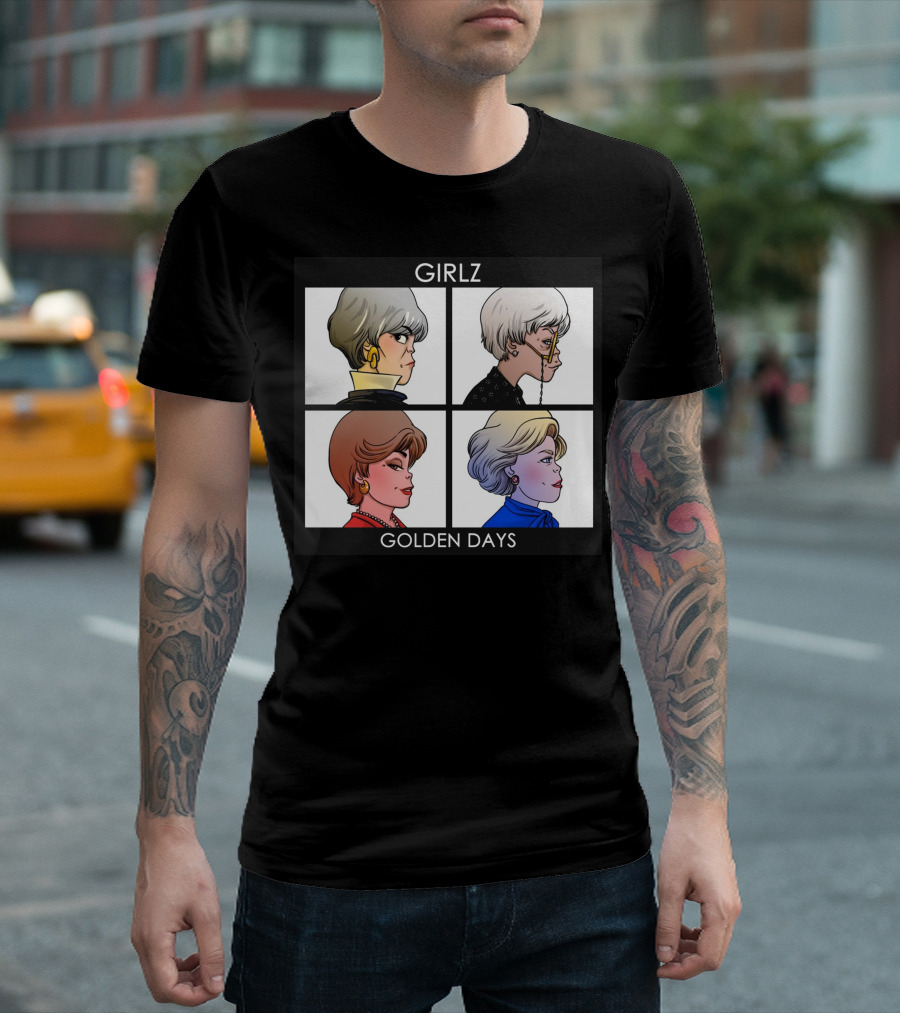 Girlz Golden Days Quartet Icons T-Shirt