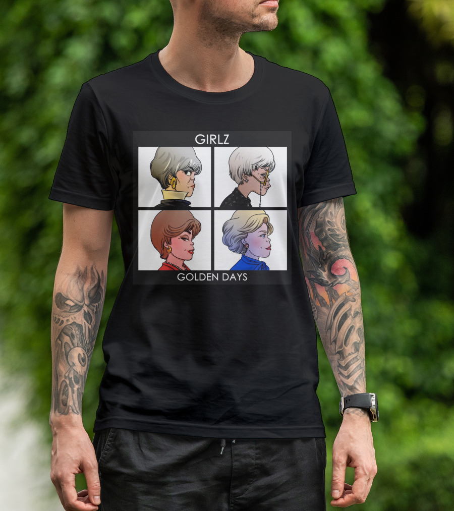 Girlz Golden Days Quartet Icons T-Shirt