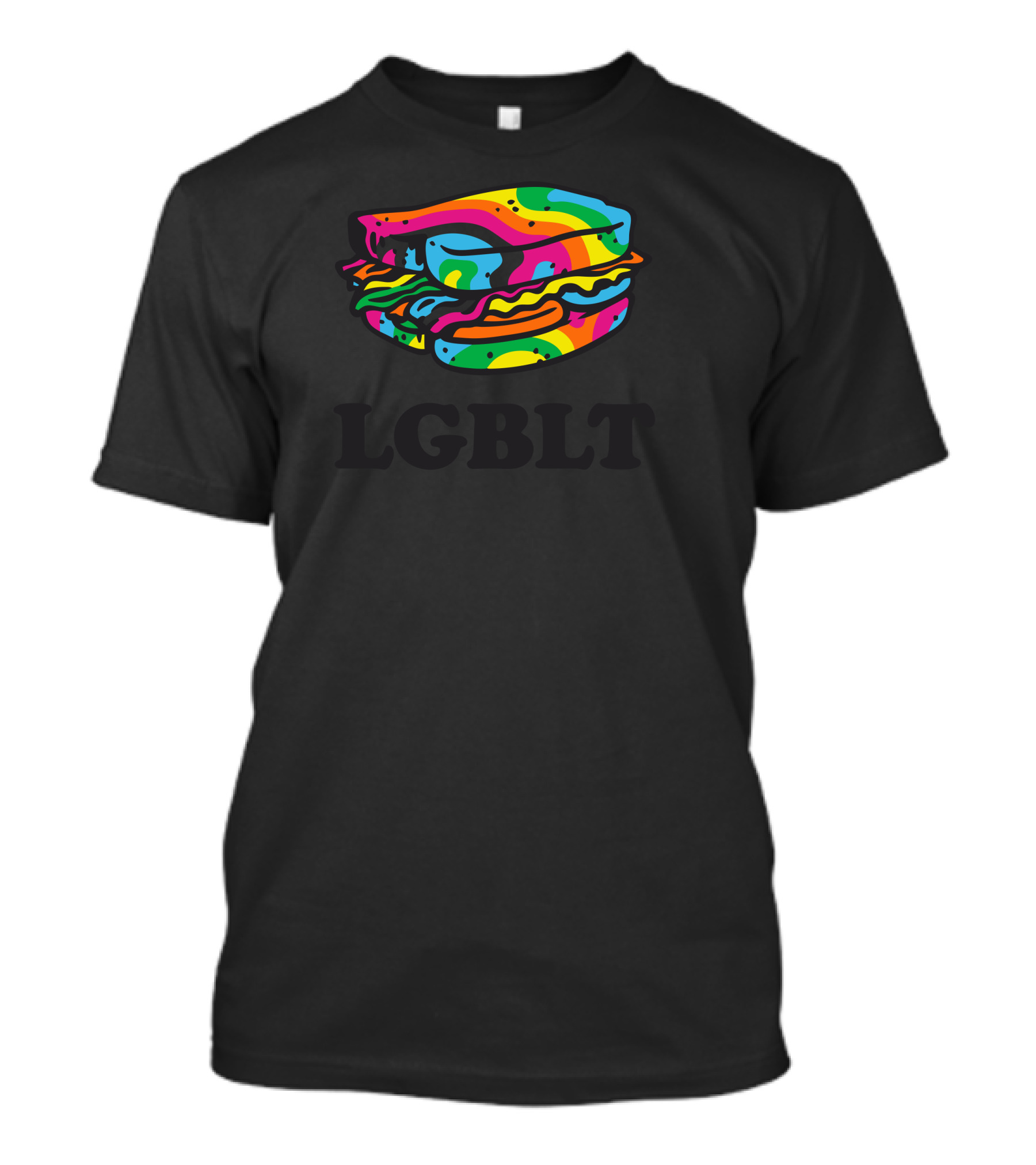 LGBLT Rainbow Sandwich T-Shirt