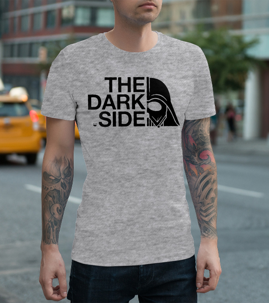 The Dark Side Darth Vader Black Version T-Shirt