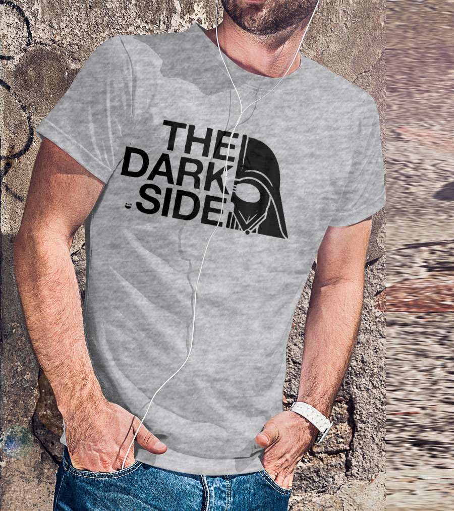The Dark Side Darth Vader Black Version T-Shirt