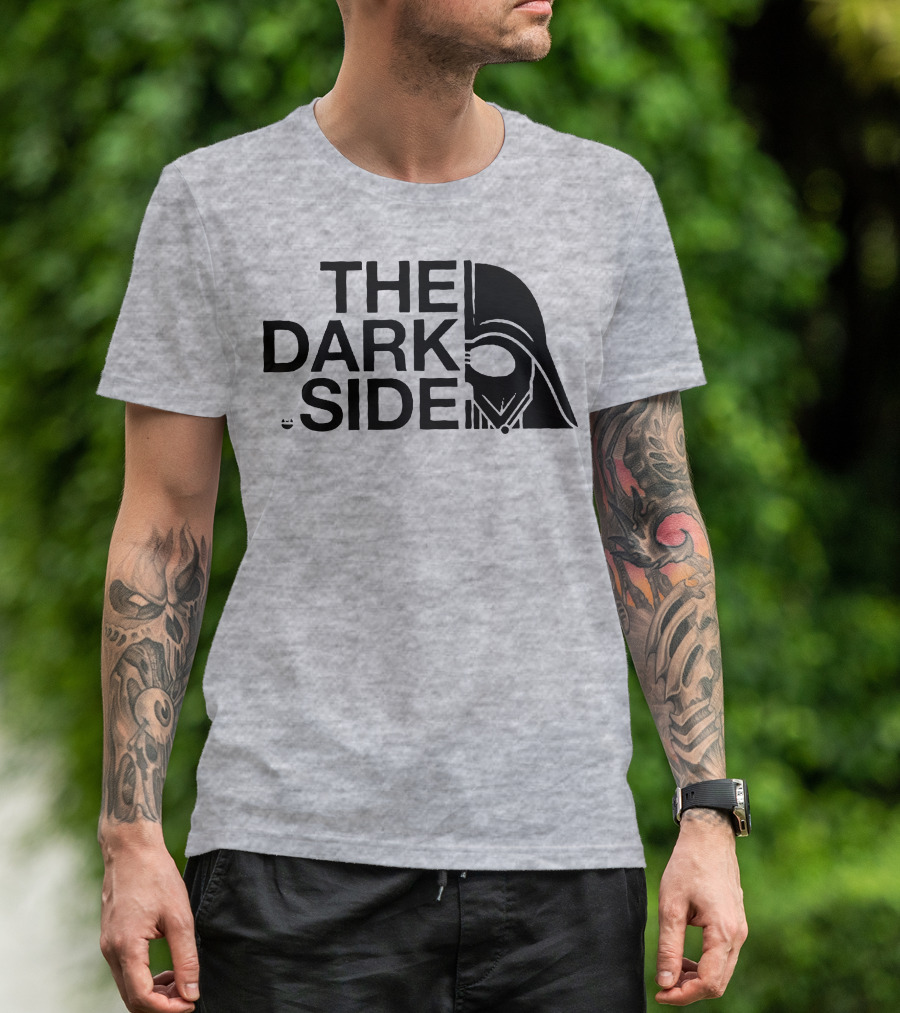 The Dark Side Darth Vader Black Version T-Shirt