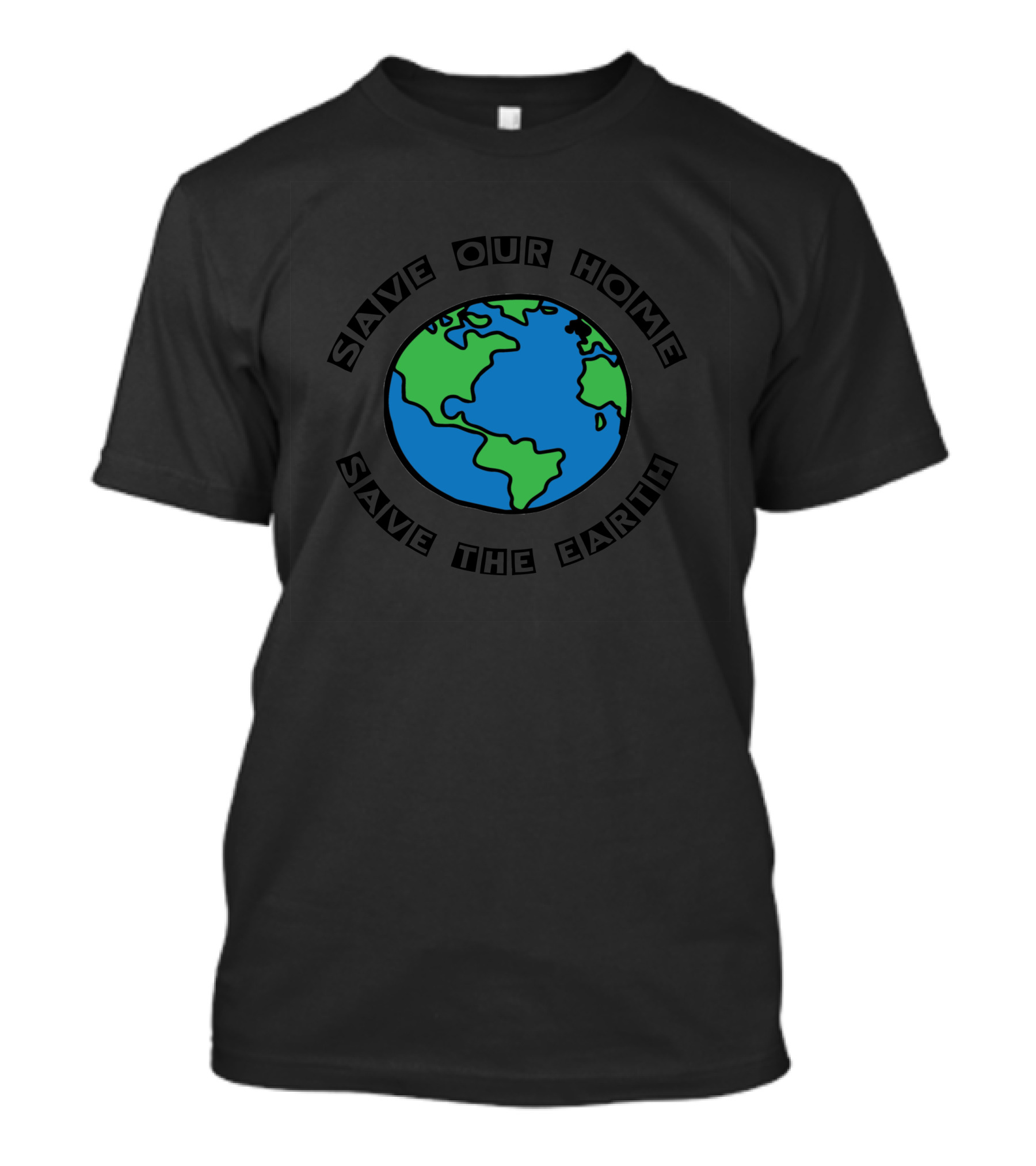 Save Our Home Save The Earth Planet T-Shirt