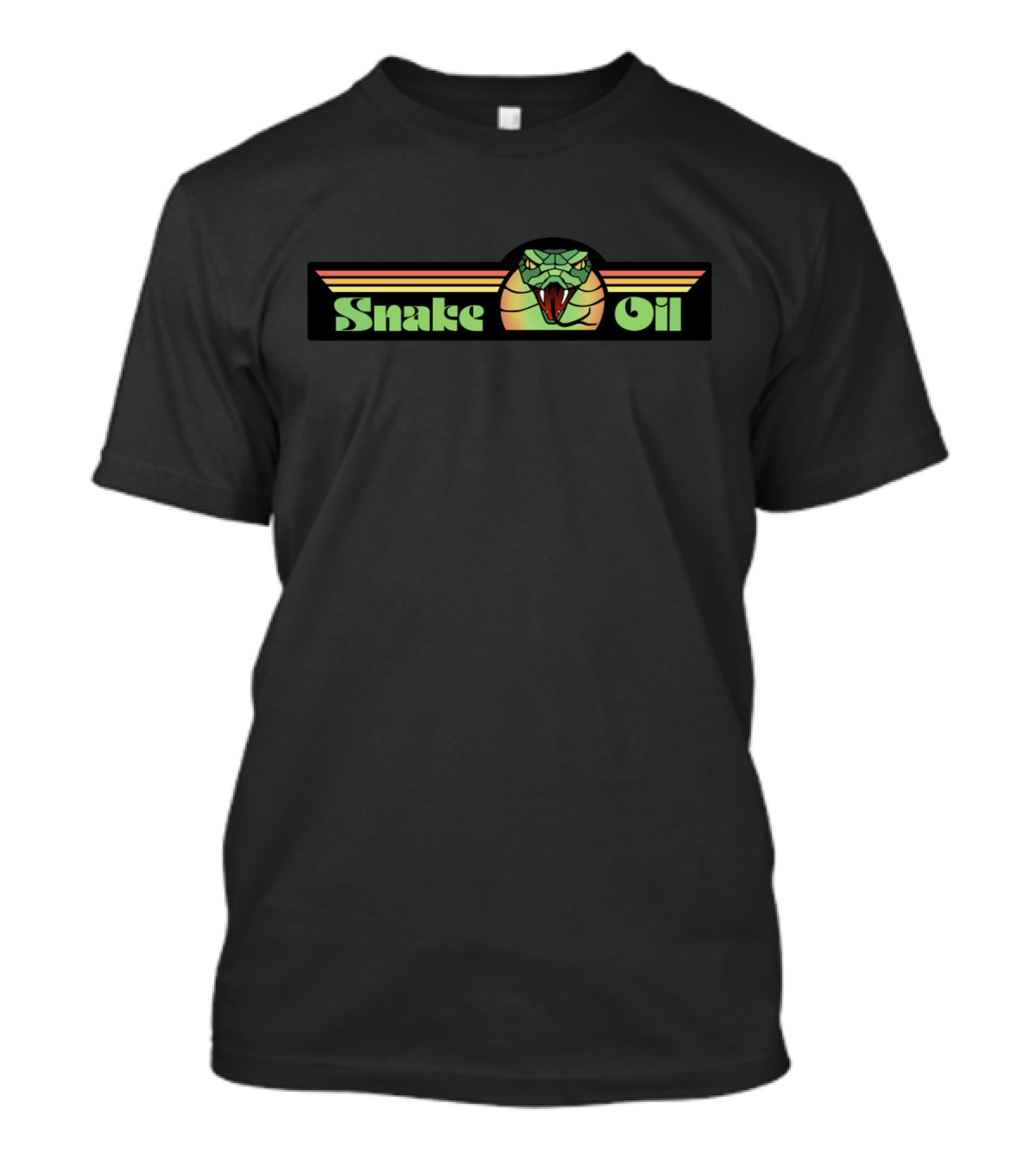 Snake Oil Vintage Retro Snakehead T-Shirt