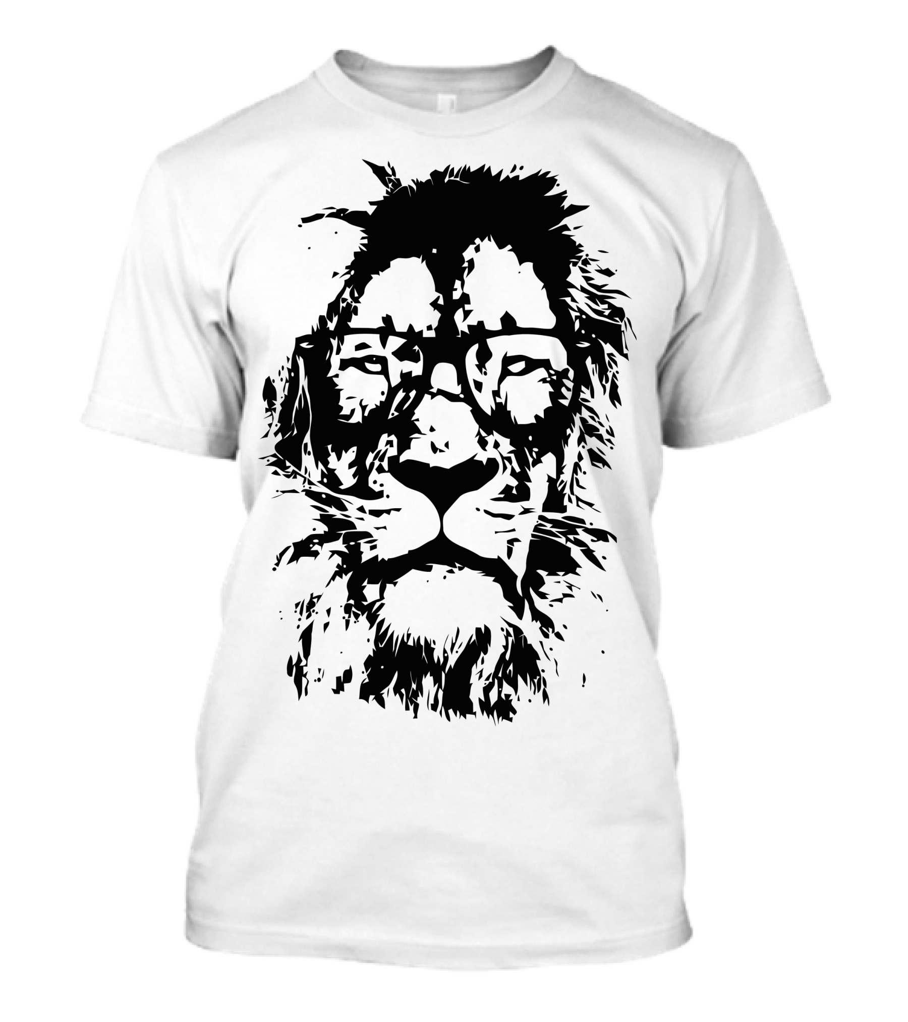 King Lion With Glasses In The Library T-Shirt