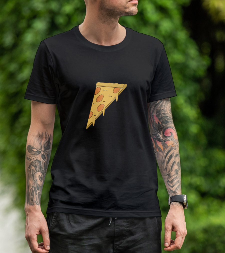 Cheesy Delicious Pizza Slice Dripping With Melty Cheese T-Shirt