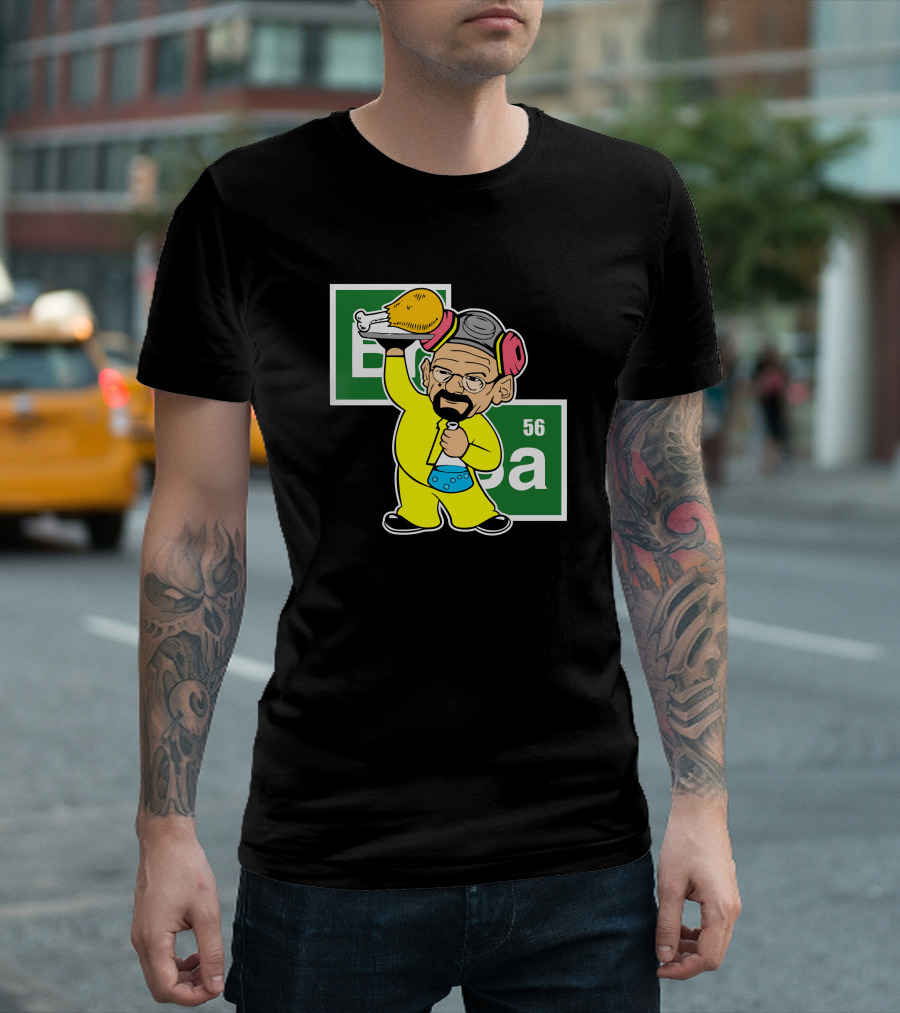 Breaking Bad Chicken Chemical Experiment Fast Food T-Shirt