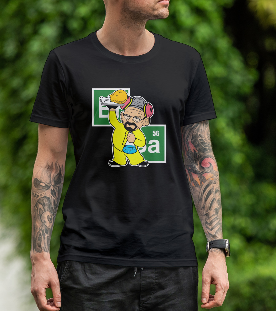 Breaking Bad Chicken Chemical Experiment Fast Food T-Shirt