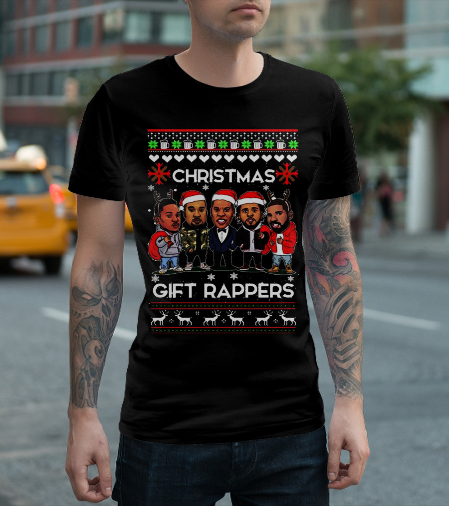 Christmas Gift Rappers Holiday T-Shirt