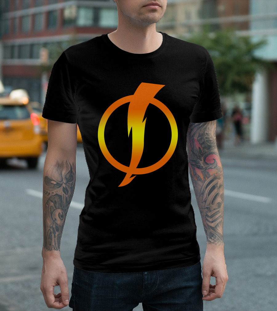 Static Shock Symbol Icon Lightning Emblem T-Shirt