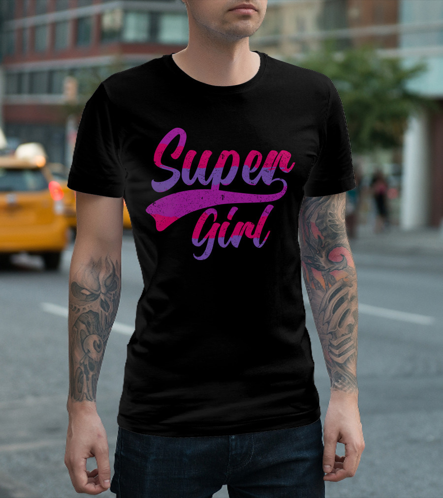 Super Girl Vibrant T-Shirt