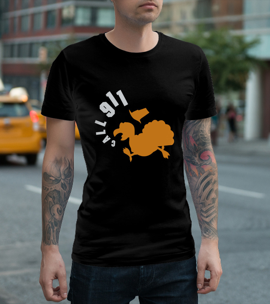 Call 911 Turkey Emergency T-Shirt