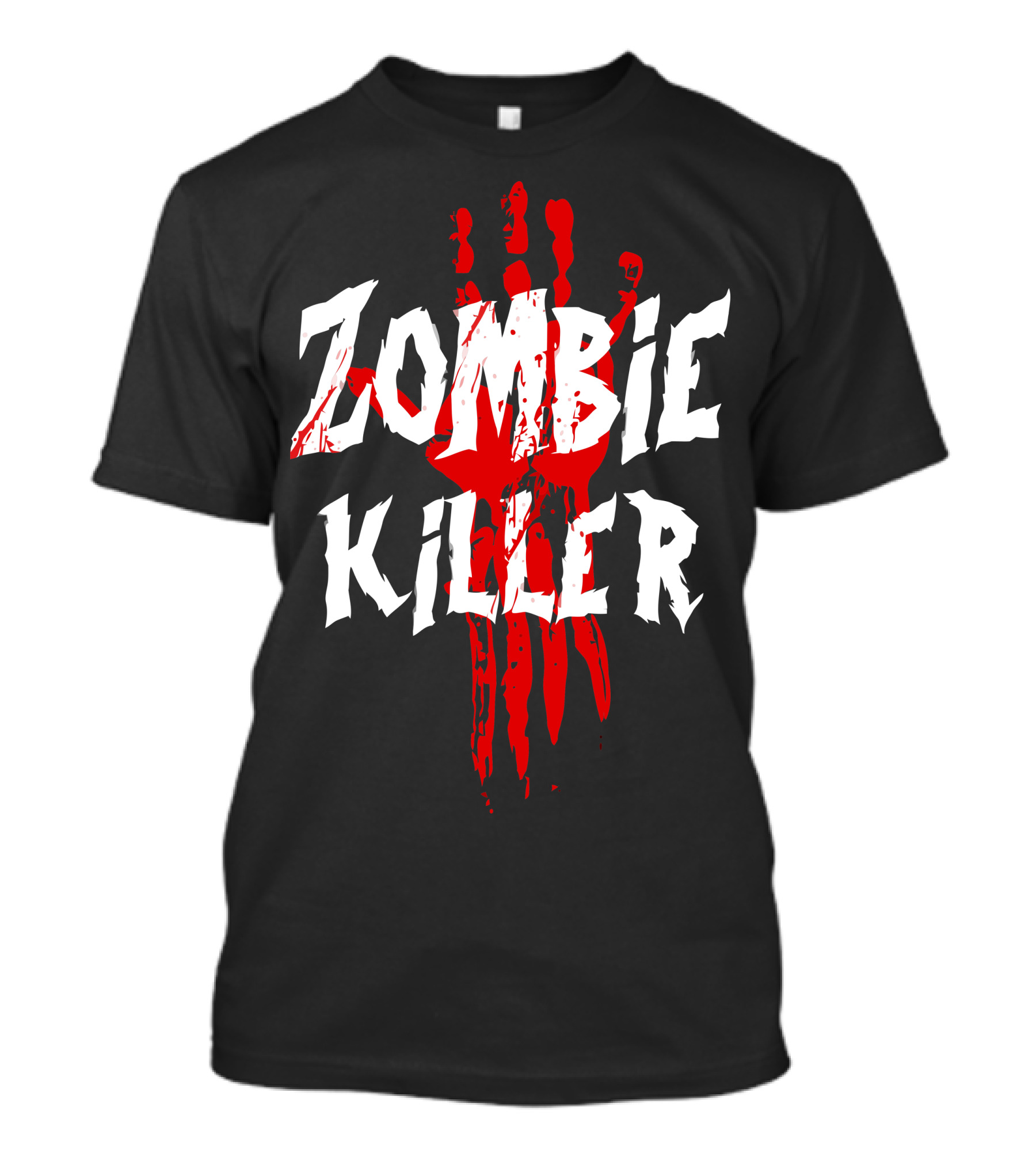 Zombie Killer Red Handprint T-Shirt