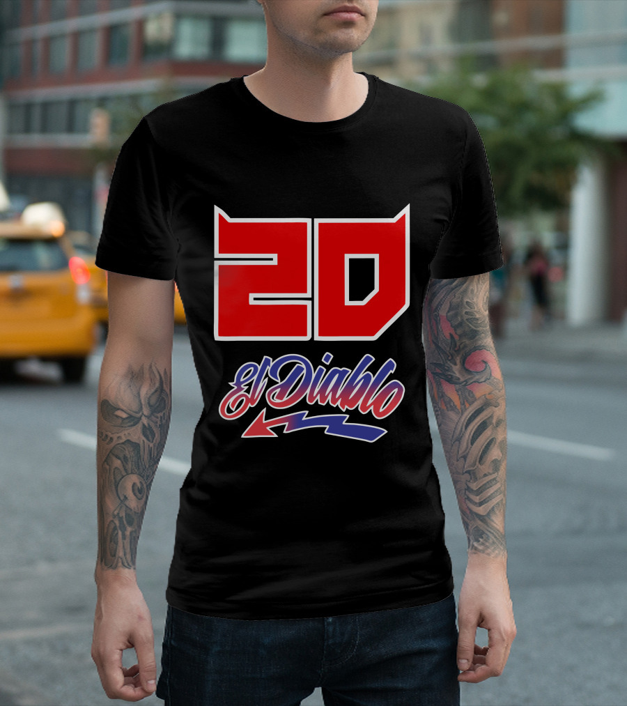 Fabio Quartararo 20 El Diablo T-Shirt