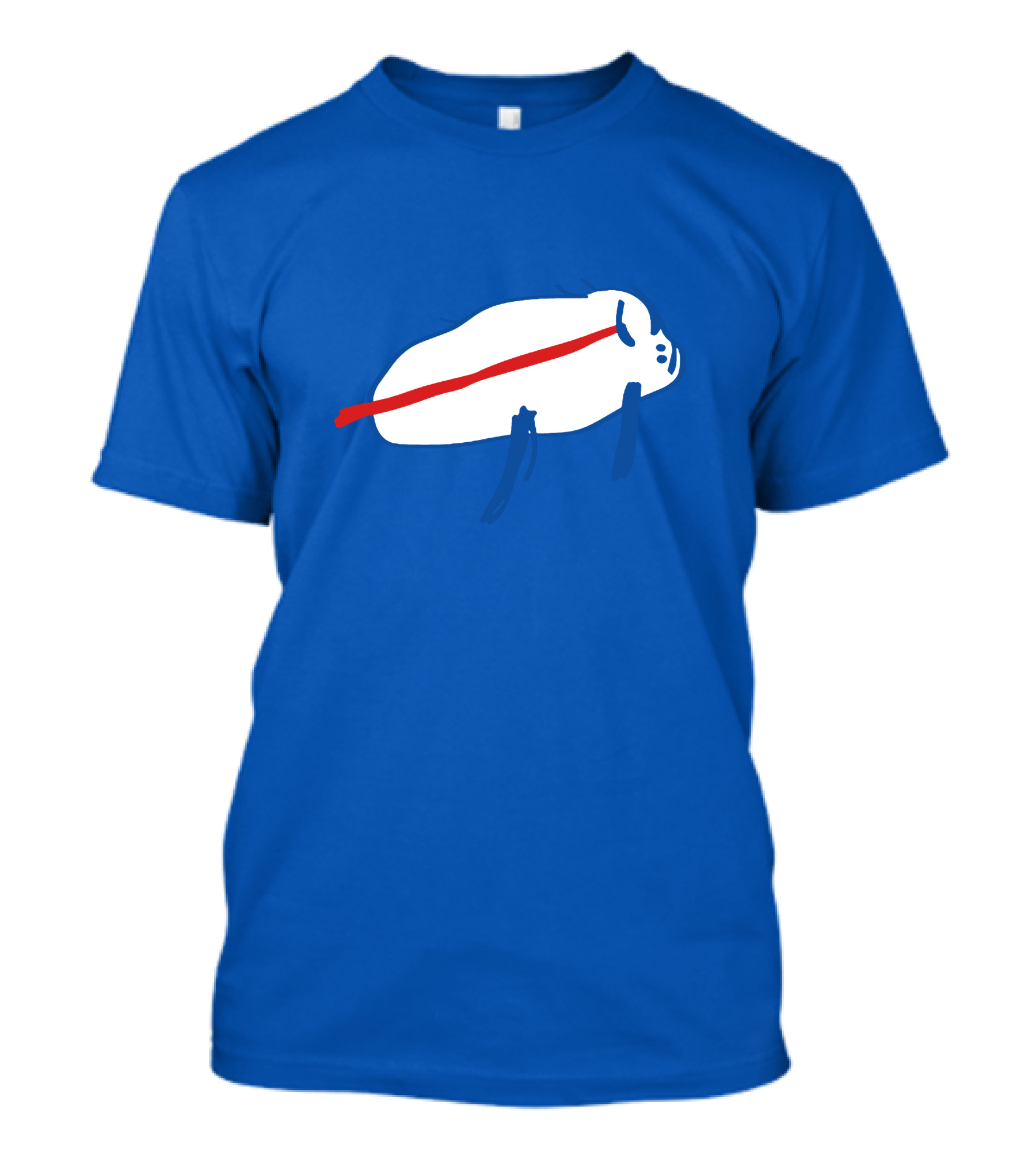 Buffalo Bills Josh Allen Potato Football Joke T-Shirt