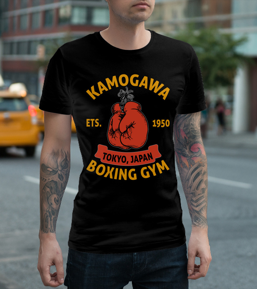 KAMOGAWA BOXING GYM EST. 1950 TOKYO JAPAN T-Shirt