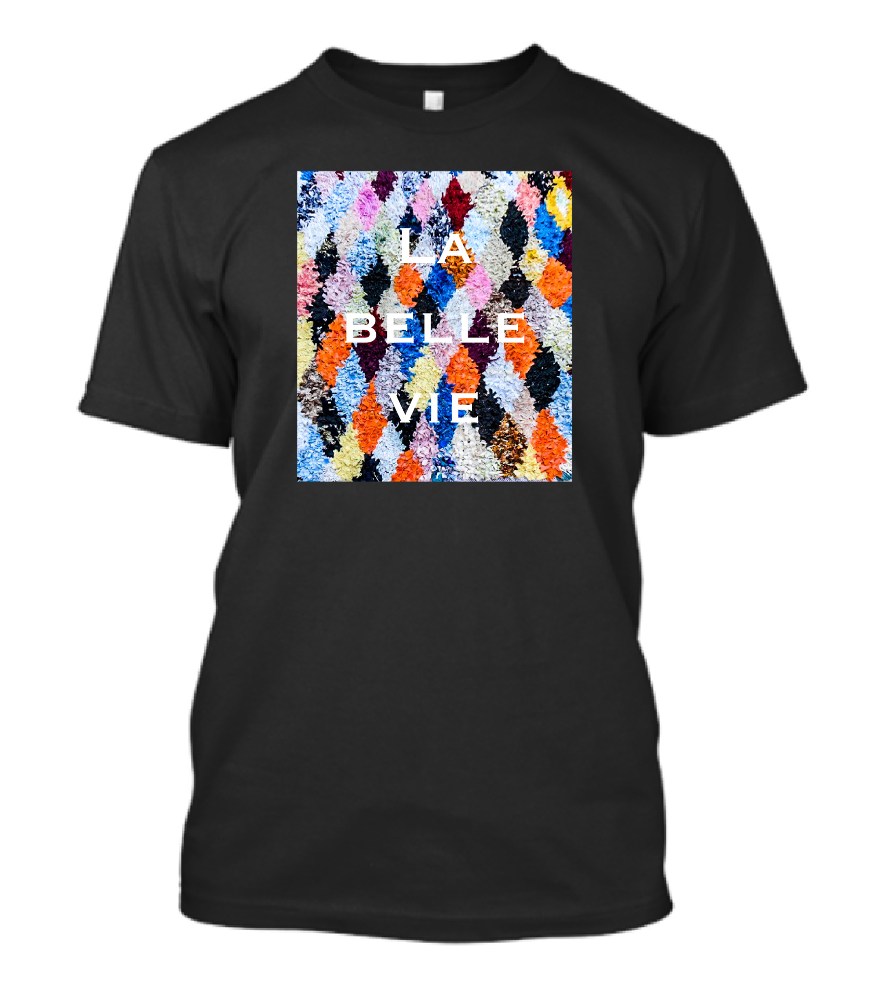 La Belle Vie Colorful Geometric T-Shirt