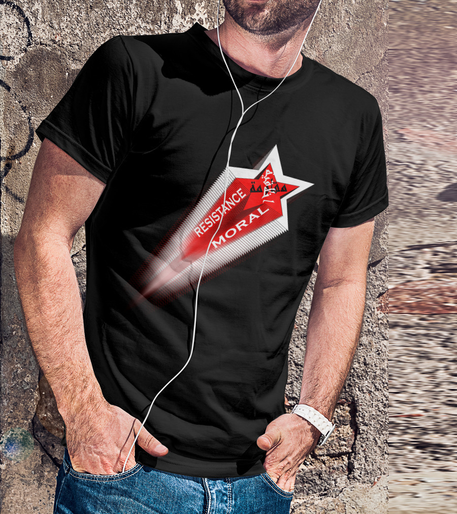 RESISTANCE MORAL VICTORY STAR T-Shirt