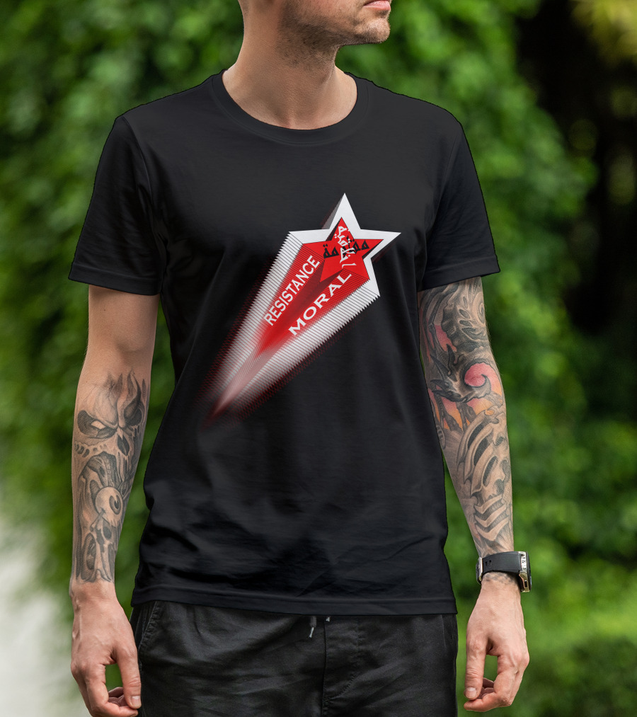 RESISTANCE MORAL VICTORY STAR T-Shirt
