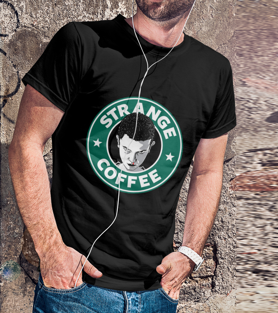 Strange Coffee Eleven Parody Star Emblem T-Shirt