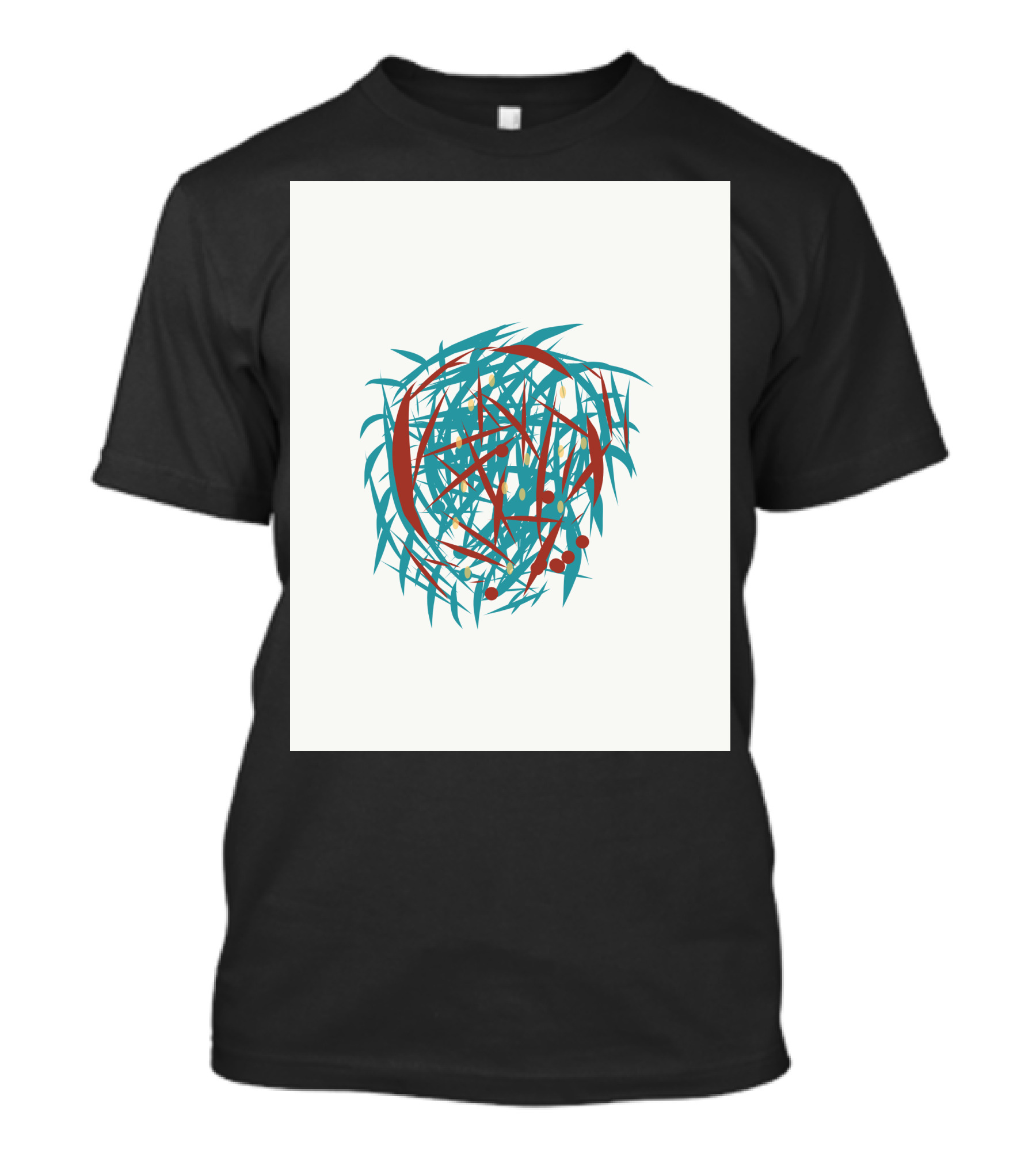 Zakhrafa Vibrant Geometric Art 1222531198 T-Shirt