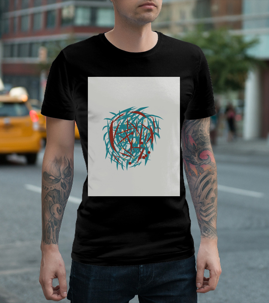 Zakhrafa Vibrant Geometric Art 1222531198 T-Shirt
