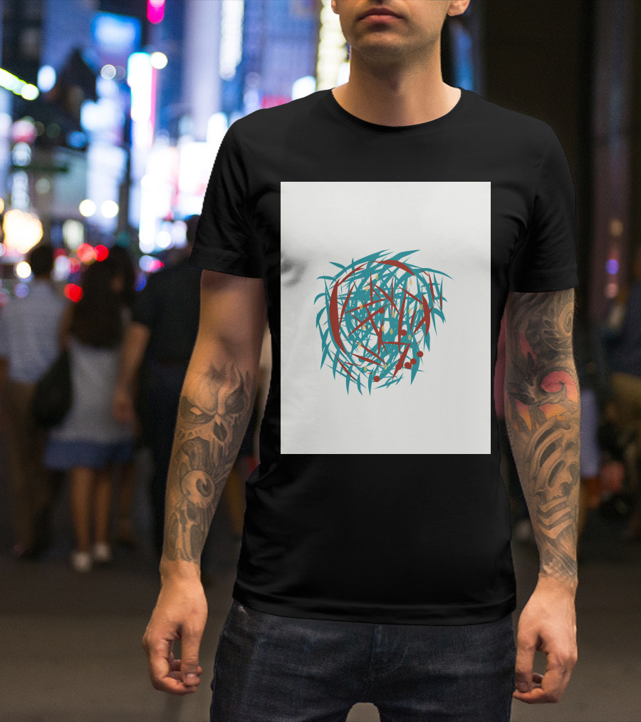 Zakhrafa Vibrant Geometric Art 1222531198 T-Shirt