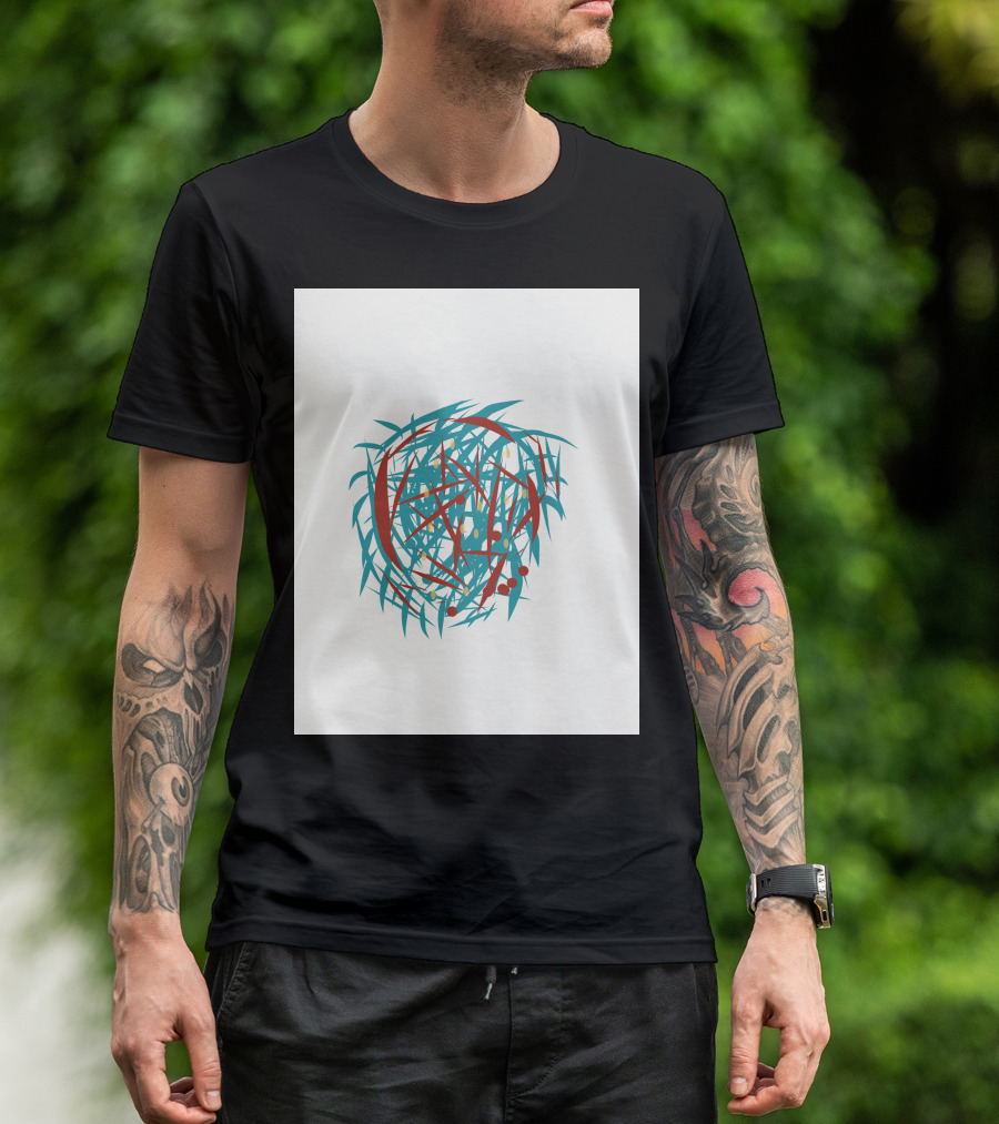Zakhrafa Vibrant Geometric Art 1222531198 T-Shirt
