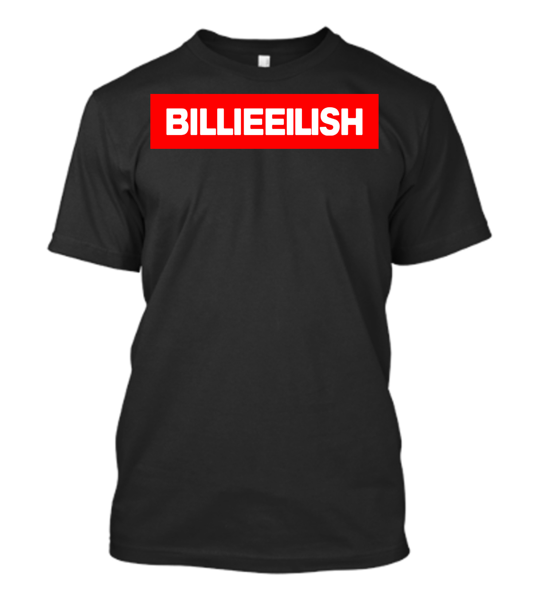 BILLIE EILISH Bold Red Box T-Shirt