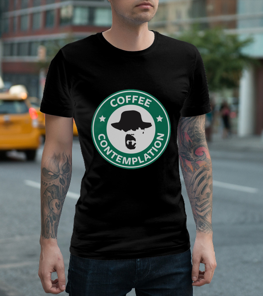 Coffee And Contemplation Heisenberg Parody Star T-Shirt