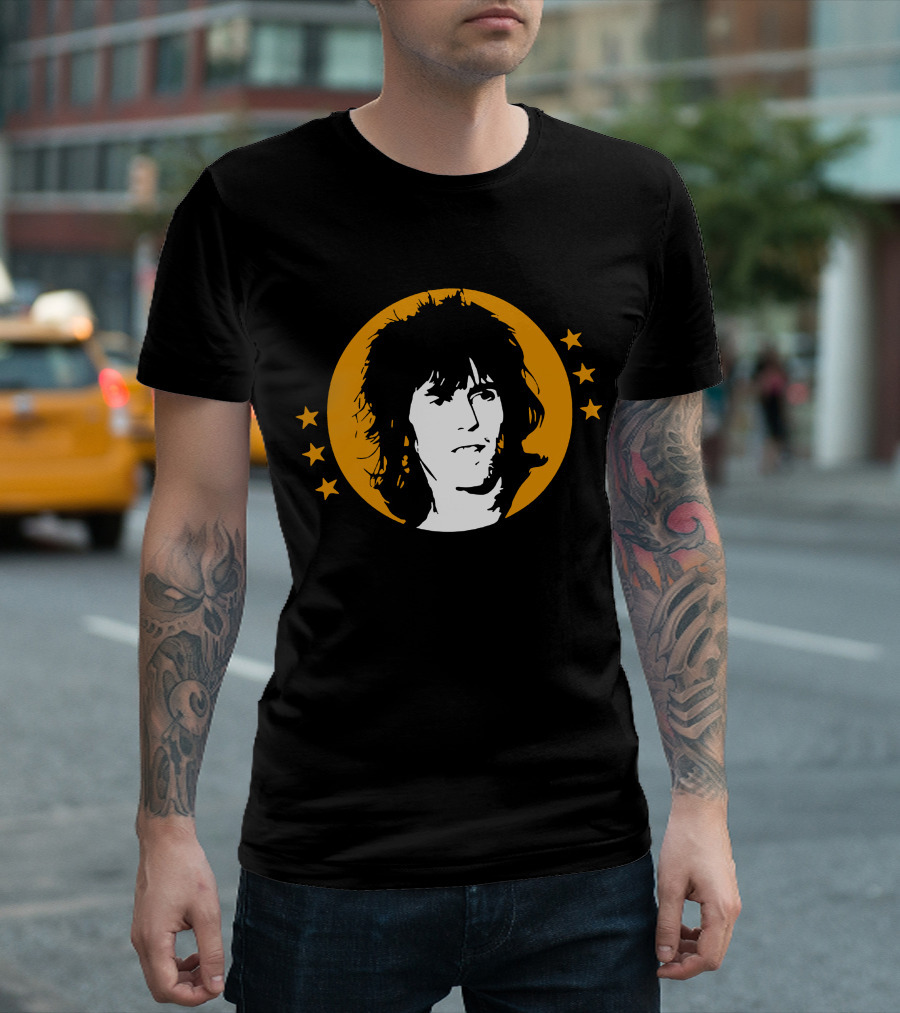 Keith Richards For President Stars T-Shirt