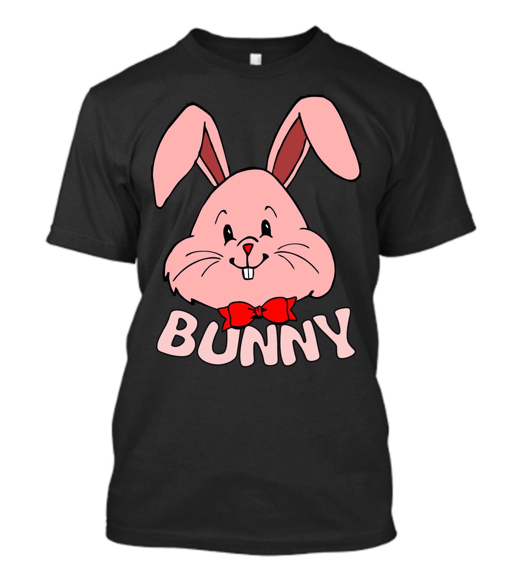 Little Easter Bunny Face Bunny Holiday T-Shirt