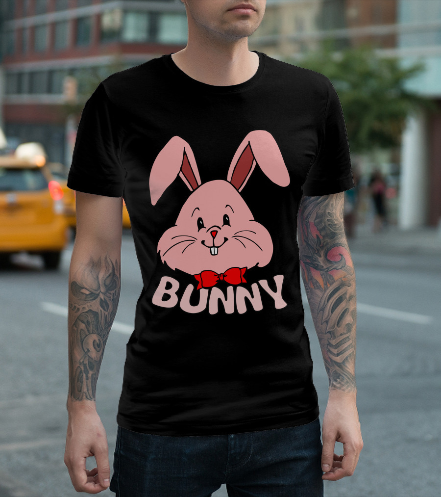 Little Easter Bunny Face Bunny Holiday T-Shirt