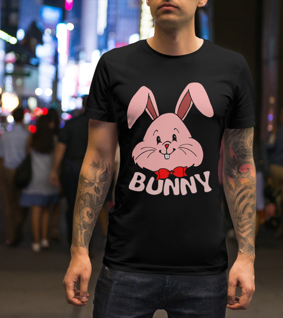 Little Easter Bunny Face Bunny Holiday T-Shirt