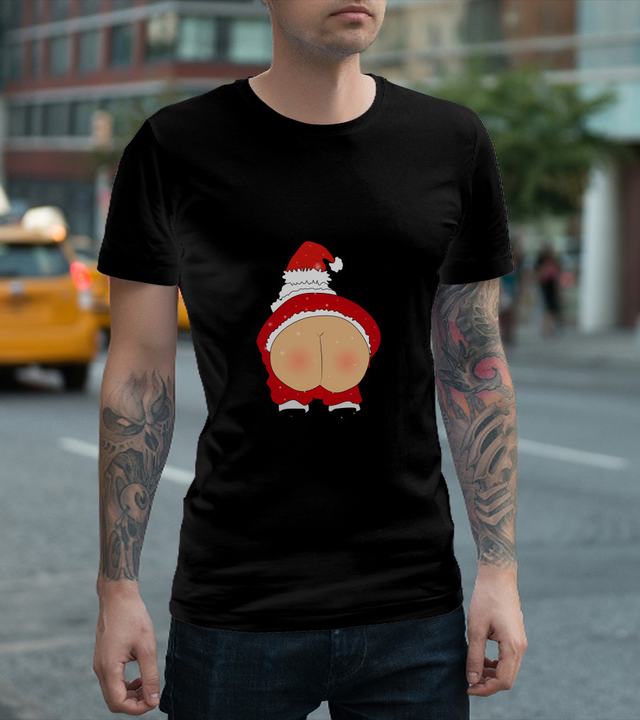 Merry Christmas Rude Santa Ho Ho Ho T-Shirt
