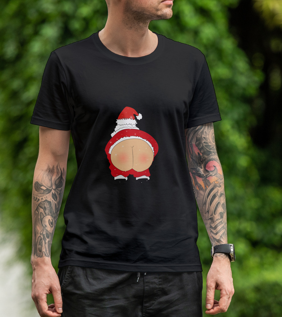 Merry Christmas Rude Santa Ho Ho Ho T-Shirt
