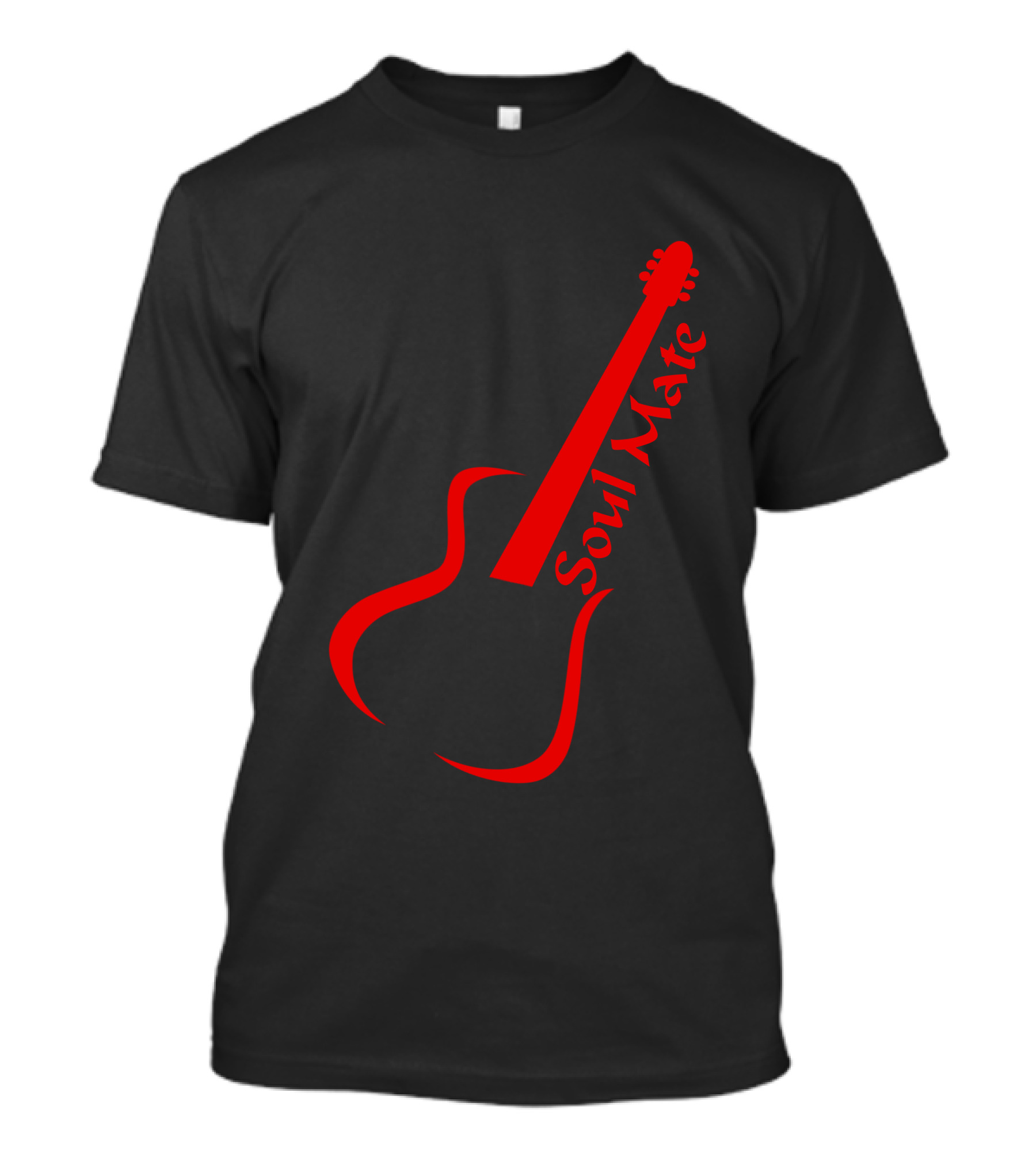 Soul Mate Red Guitar T-Shirt