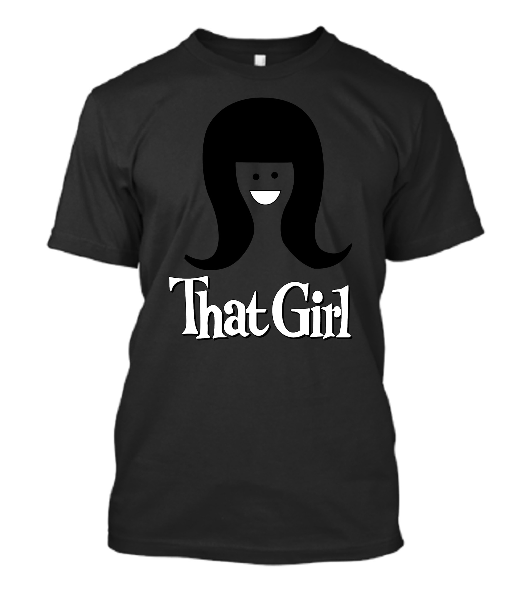 That Girl Iconic Silhouette Emblem T-Shirt