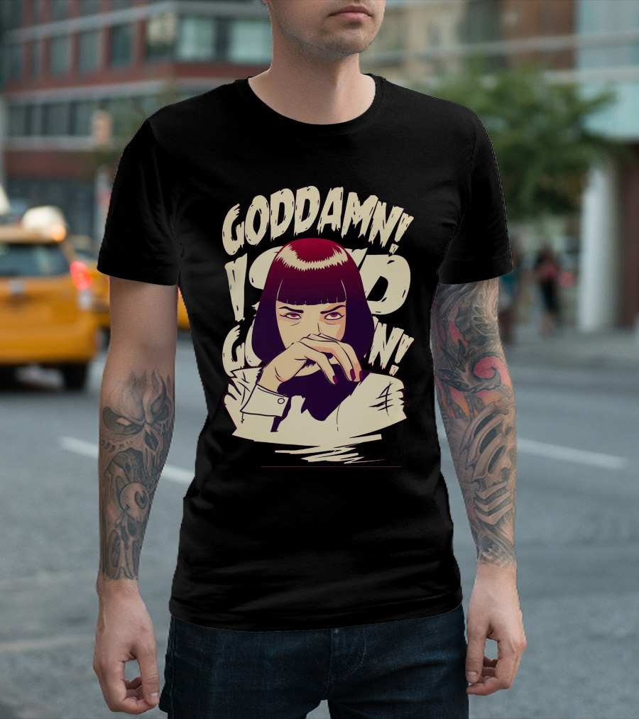 GODDAMN Aesthetic Pulp Merch T-Shirt