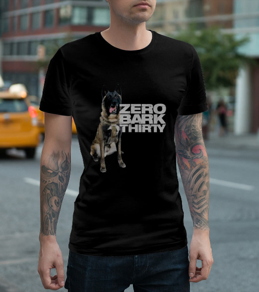 Zero Bark Thirty Military Hero Dog Conan T-Shirt