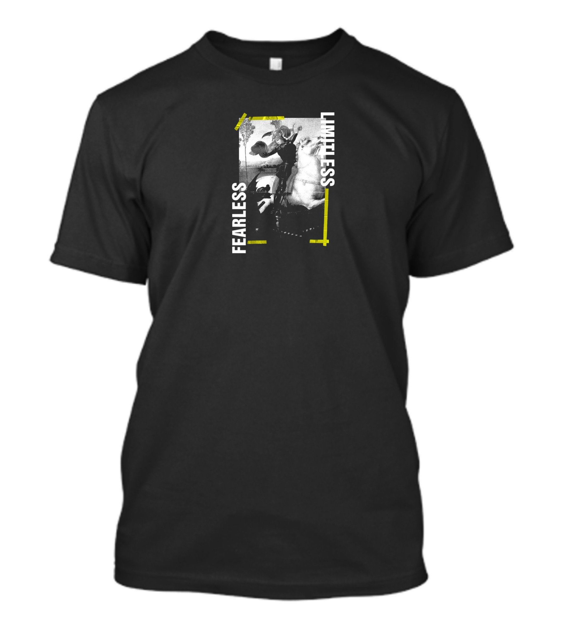 Fearless Limitless Knight On Horseback T-Shirt