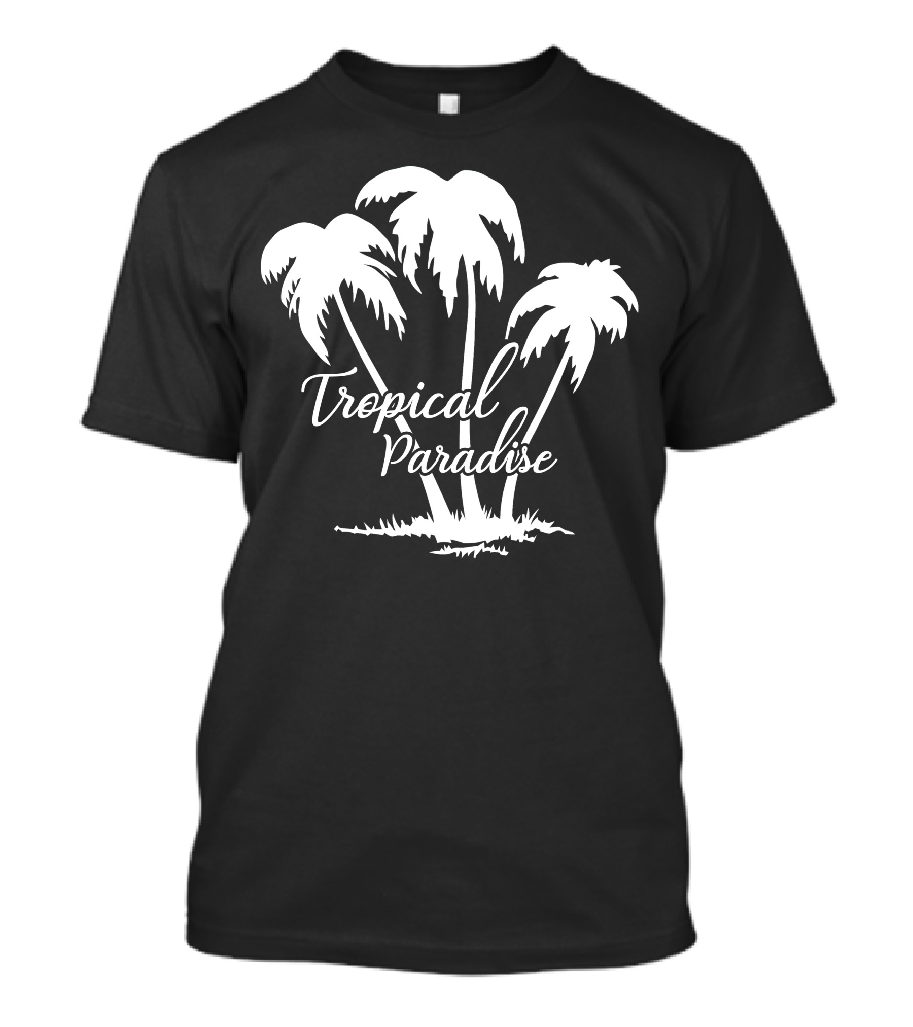 Tropical Paradise Palm Trees T-Shirt