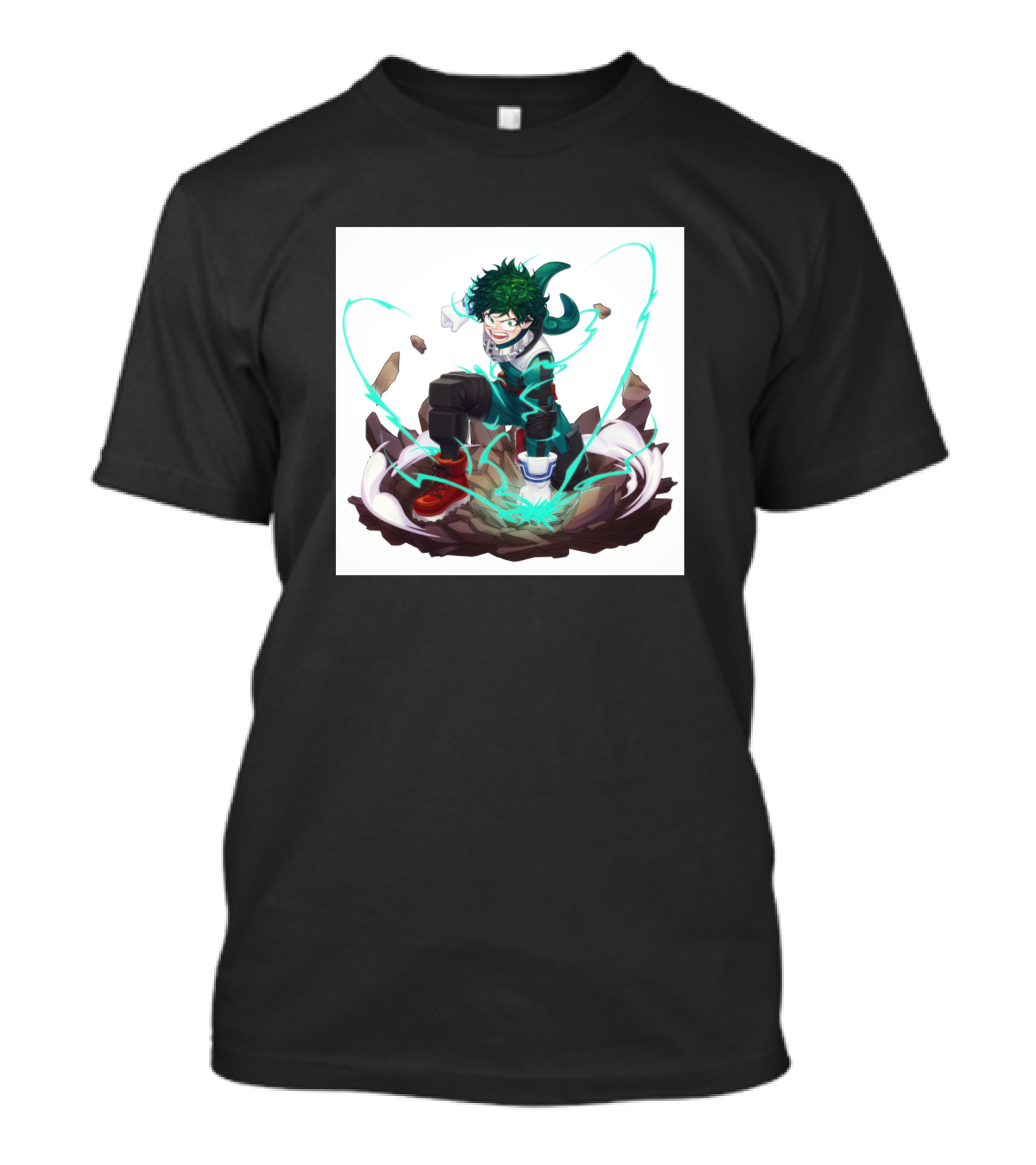My Hero Academia Deku Smash Action Charge T-Shirt